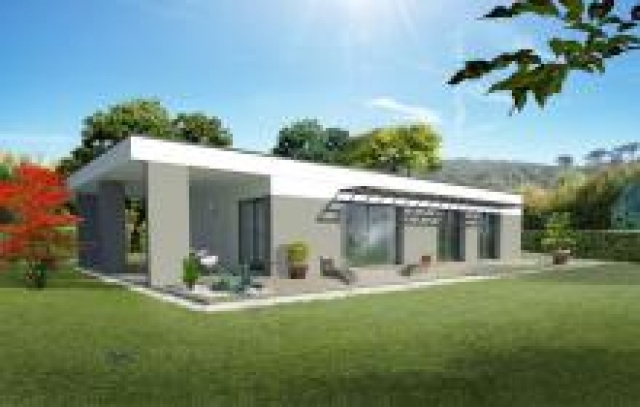 Maison T 4 toit plat contemporaine acheter vendre