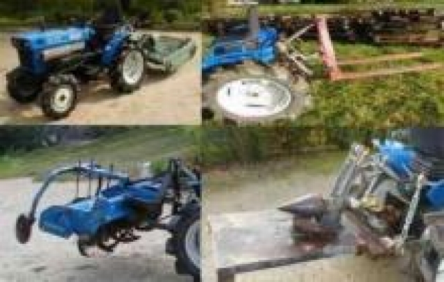 Donne mon micro tracteur 4X4 iseki TX1510 acheter vendre