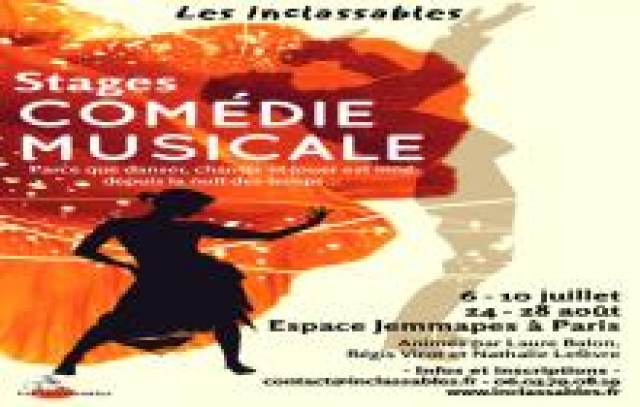 Stage de Comédie Musicale à Paris du 24 au 28 août! acheter vendre